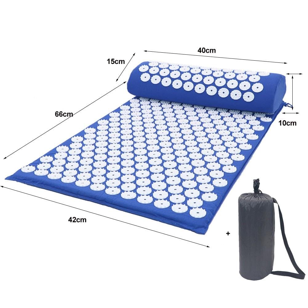 Lotus Acupuncture Yoga Mat - FitnessPlowSurge