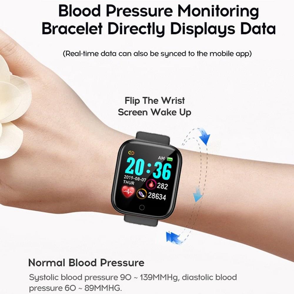 Waterproof Sport Fitness Smart Watch - FitnessPlowSurge