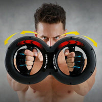 8-Word Power Device for chest and arm strength training with ergonomic handles and adjustable resistance settings