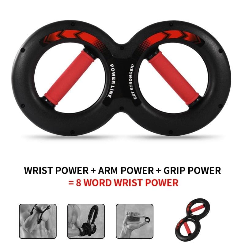 8-Word Power Device for chest and arm strength training with ergonomic handles and adjustable resistance settings  33