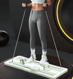 foldable belly panel trainer