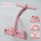 Multi-Tube Elastic Pedal Resistance Exerciser