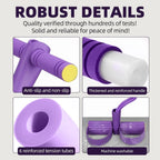 Multi-Tube Elastic Pedal Resistance Exerciser