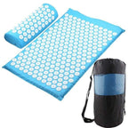 8,000-point acupressure recovery system with mat and pillow for muscle recovery and relaxation.