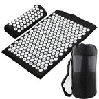8,000-point acupressure recovery system with mat and pillow for muscle recovery and relaxation.