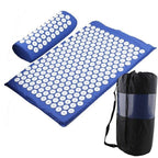 8,000-point acupressure recovery system with mat and pillow for muscle recovery and relaxation.