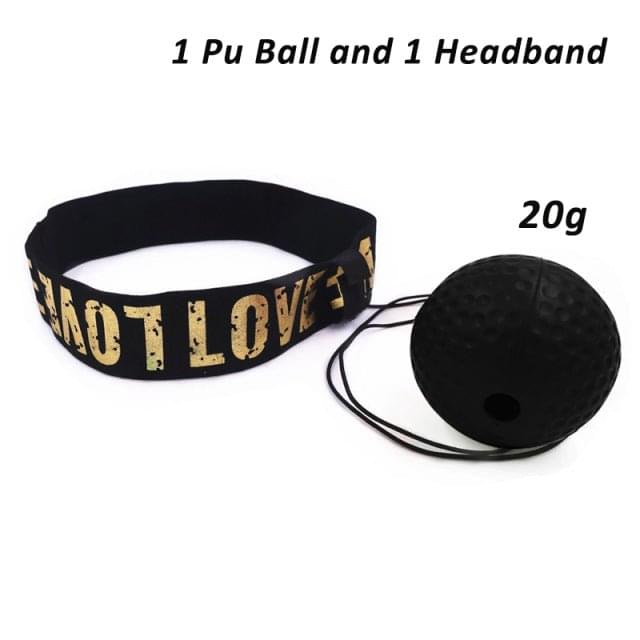 Boxing Reflex Ball Head-mounted Band - Adjustable & Durable 2