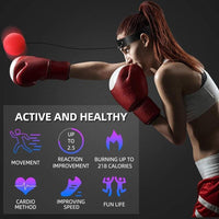 Boxing Reflex Ball Head-mounted Band - Adjustable & Durable 