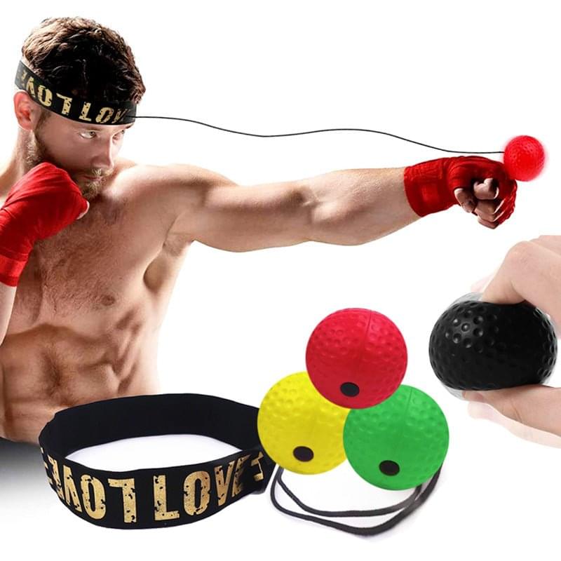 Boxing Reflex Ball Head-mounted Band - Adjustable & Durable 1