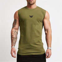 Compression Gym Tank Top for Men - FitnessPlowSurge