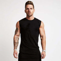 Compression Gym Tank Top for Men - FitnessPlowSurge