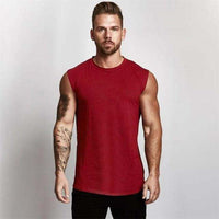Compression Gym Tank Top for Men - FitnessPlowSurge