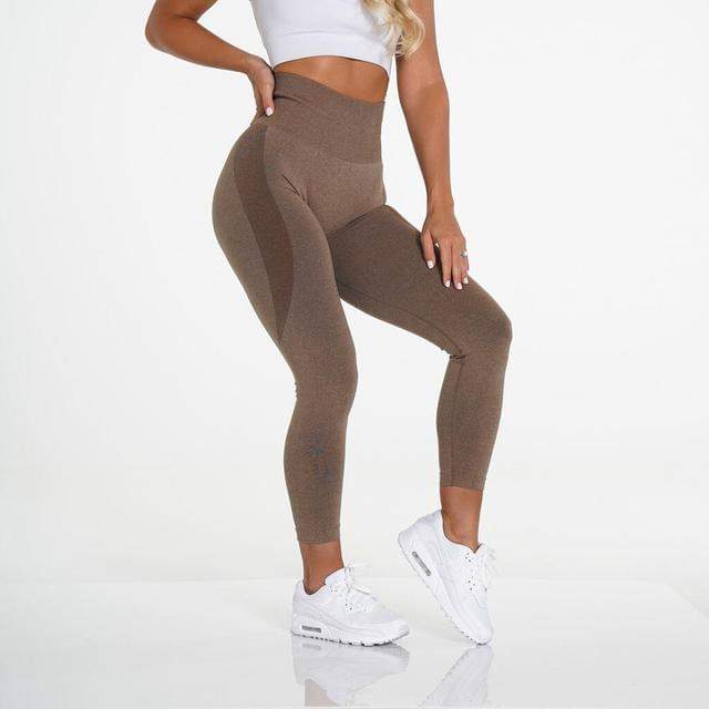 Curves Yoga Outfits Leggings - FitnessPlowSurge