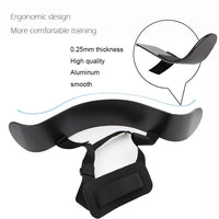 ForgeElite Heavy-Duty Bodybuilding Arm Blaster features heavy duty nylon, padded neck strap, sturdy aluminum body, and padded elbow pads. 