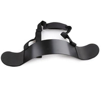 ForgeElite Heavy-Duty Bodybuilding Arm Blaster features heavy duty nylon, padded neck strap, sturdy aluminum body, and padded elbow pads. 5