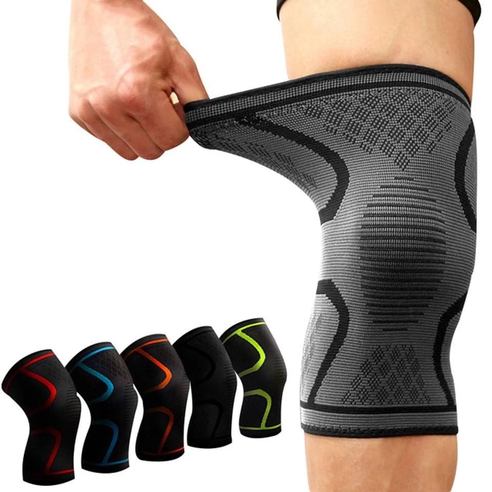 Fitness Compression Knee Pad elastic nylon support for workouts and sports