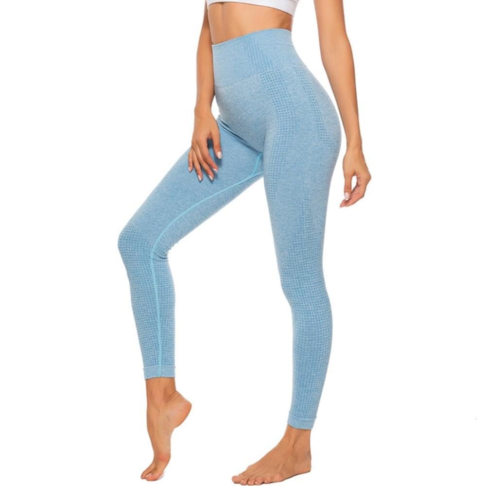 Premium Fitness Running Yoga Pants for Ultimate Comfort in various colors and designs on models.  46
