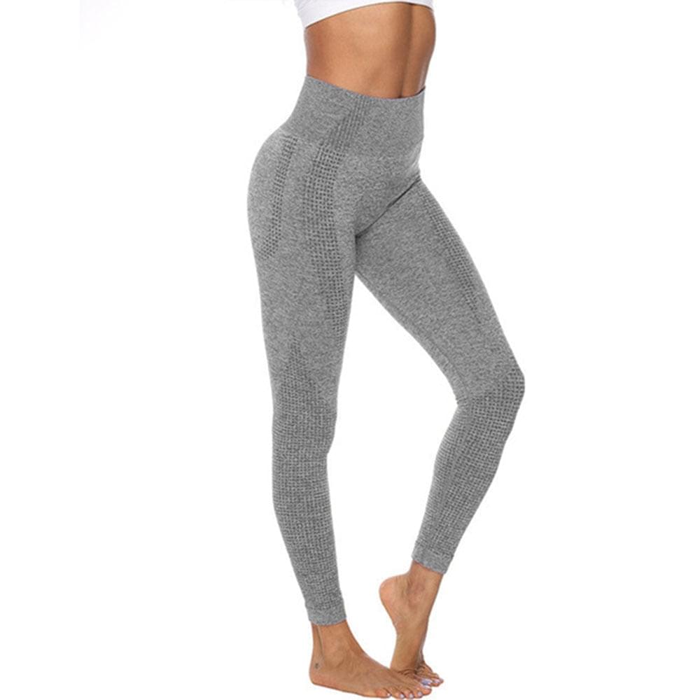 Premium Fitness Running Yoga Pants for Ultimate Comfort in various colors and designs on models.  