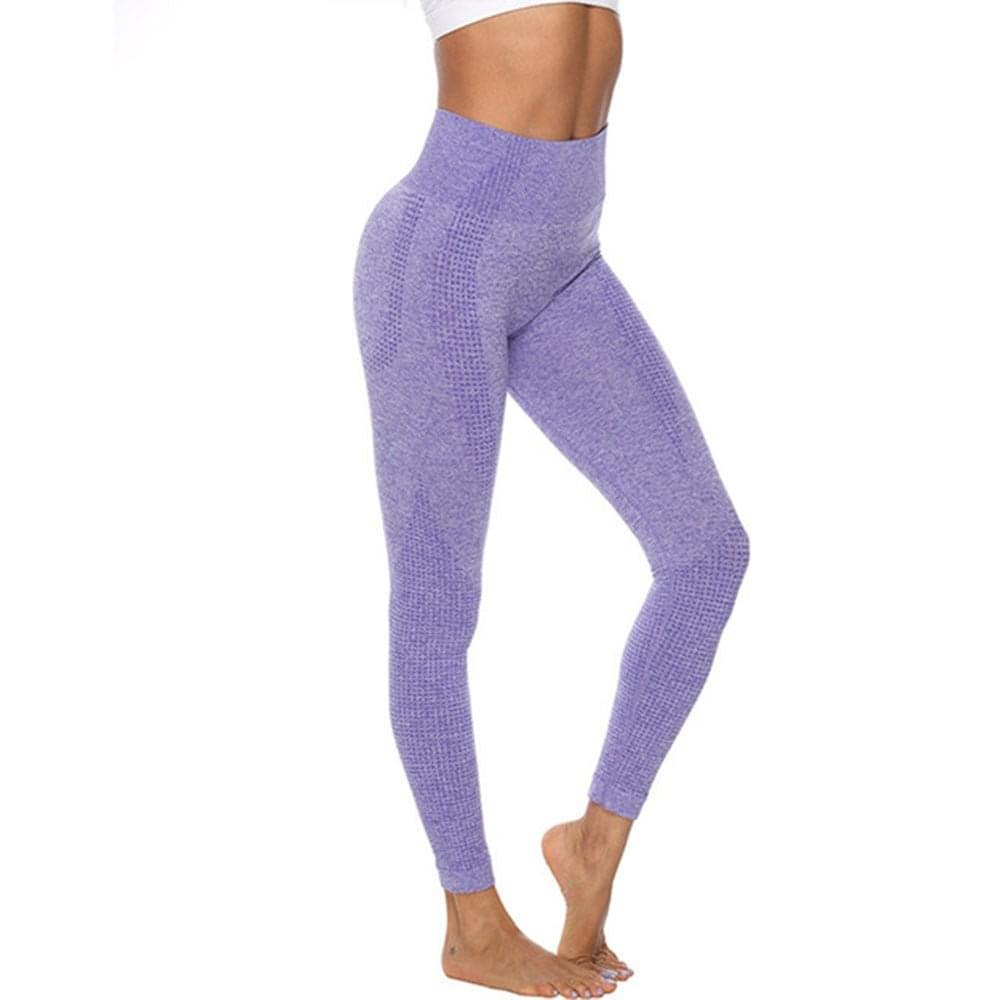 Premium Fitness Running Yoga Pants for Ultimate Comfort in various colors and designs on models.  25