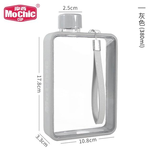ForgeElite Chic Flat Water Bottle - 380ml Tritan Design 6