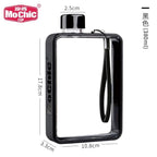 ForgeElite Chic Flat Water Bottle - 380ml Tritan Design 7
