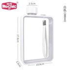 ForgeElite Chic Flat Water Bottle - 380ml Tritan Design 5
