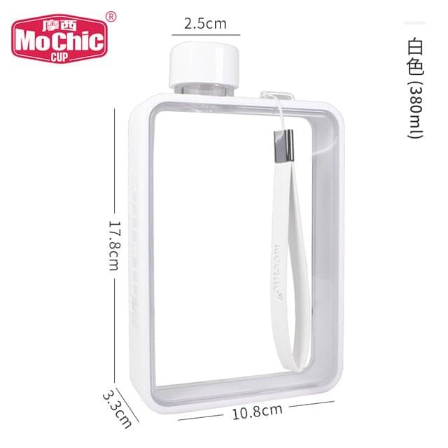 ForgeElite Chic Flat Water Bottle - 380ml Tritan Design 5