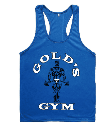Golds Aesthetic Gym Tank Top Men - FitnessPlowSurge
