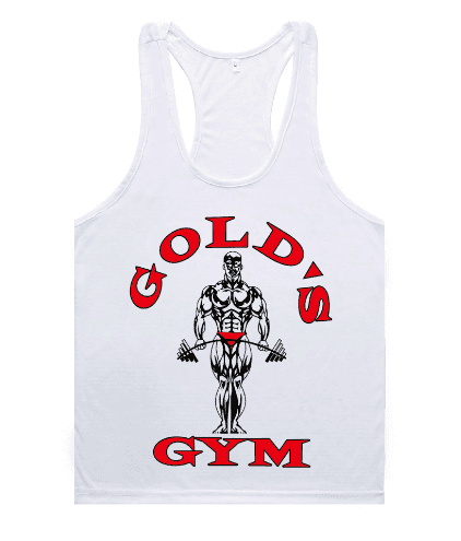 Golds Aesthetic Gym Tank Top Men - FitnessPlowSurge