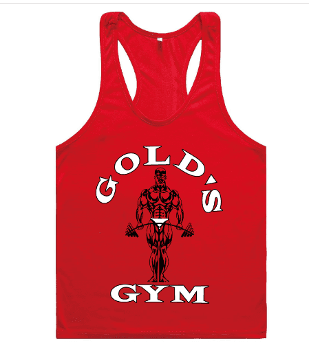Golds Aesthetic Gym Tank Top Men - FitnessPlowSurge