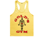 Golds Aesthetic Gym Tank Top Men - FitnessPlowSurge