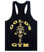 Golds Aesthetic Gym Tank Top Men - FitnessPlowSurge