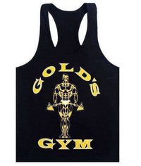 Golds Aesthetic Gym Tank Top Men - FitnessPlowSurge