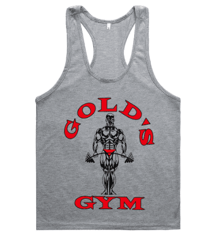 Golds Aesthetic Gym Tank Top Men - FitnessPlowSurge