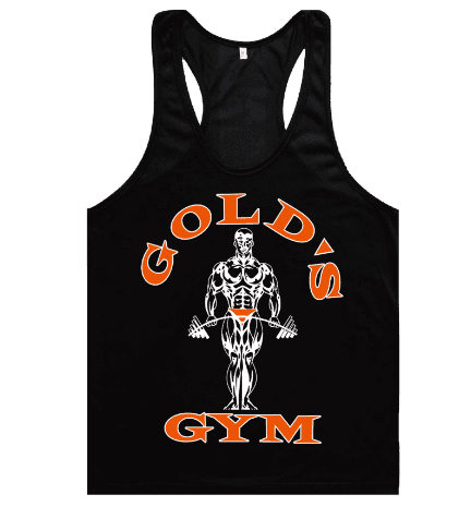 Golds Aesthetic Gym Tank Top Men - FitnessPlowSurge