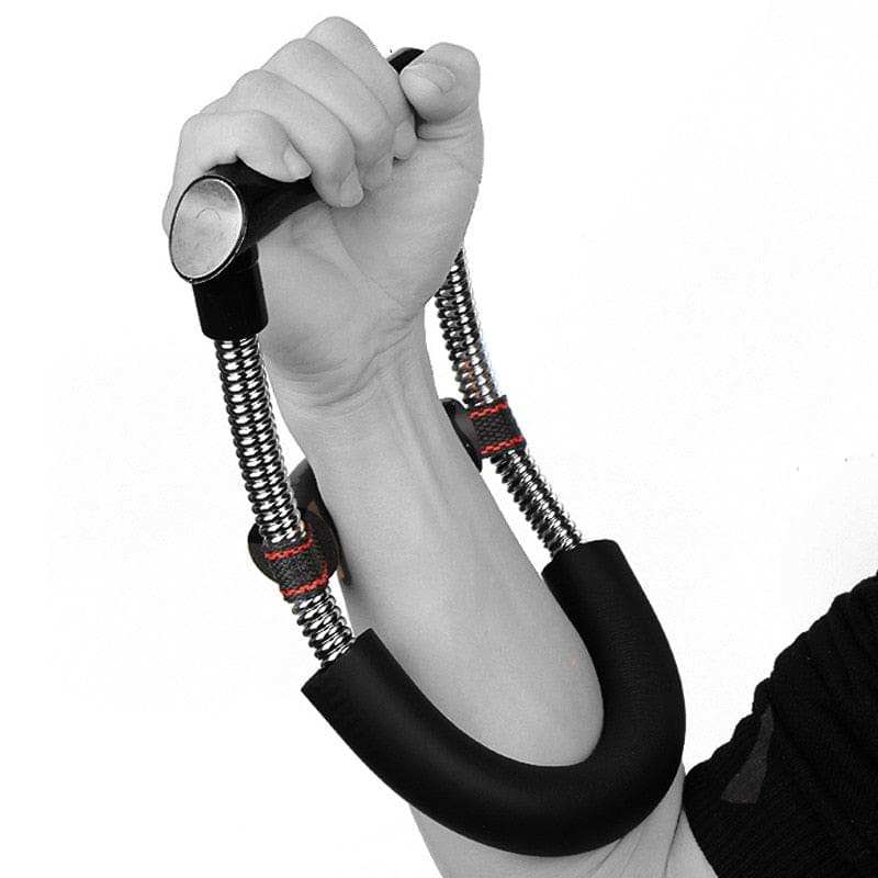 Grip Power Wrist Exerciser with adjustable resistance and digital progress tracker for forearm and hand strength training
