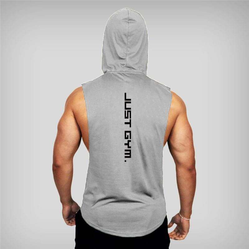 Gym Hoodies Tank Top - FitnessPlowSurge