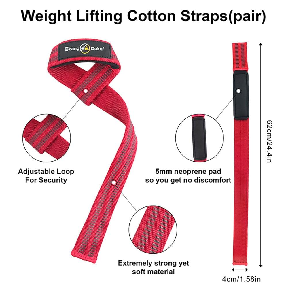 Gym Wrist Straps - FitnessPlowSurge