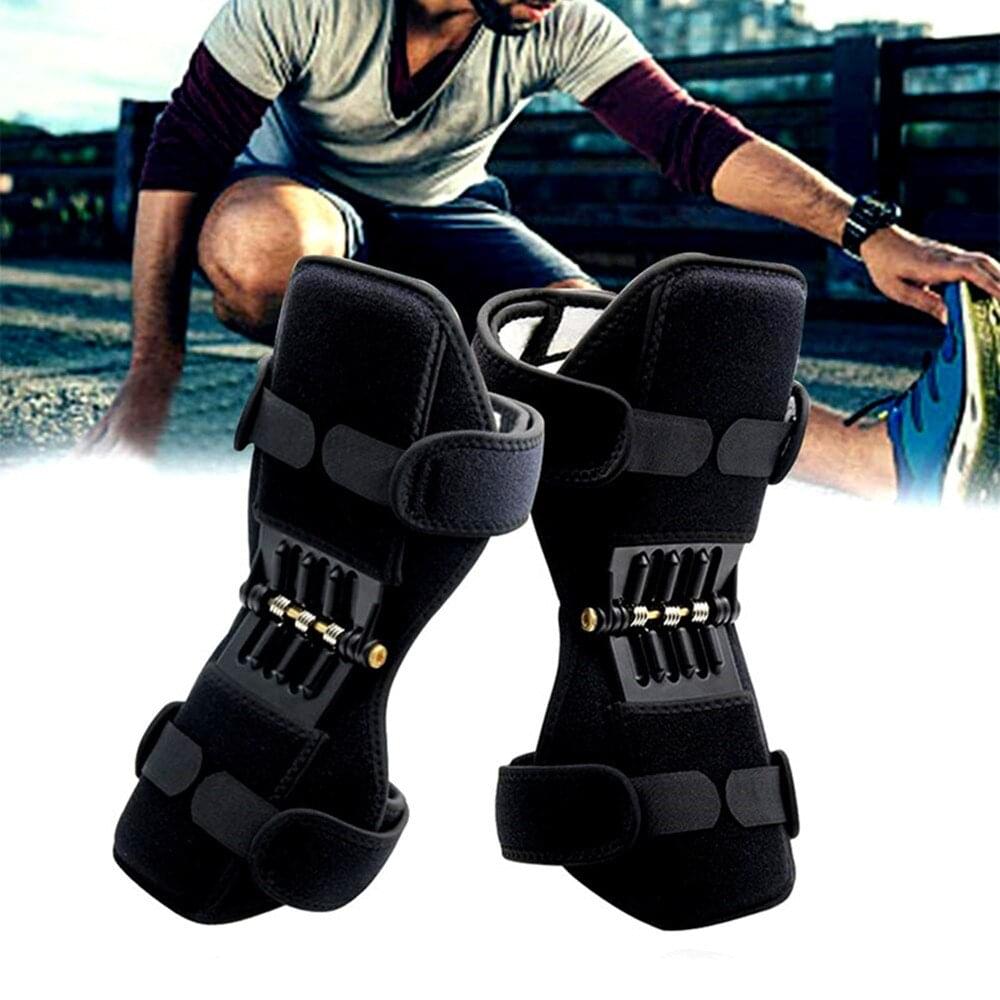 KneeSaver Motion Guard knee brace with spring action design for pain relief and support