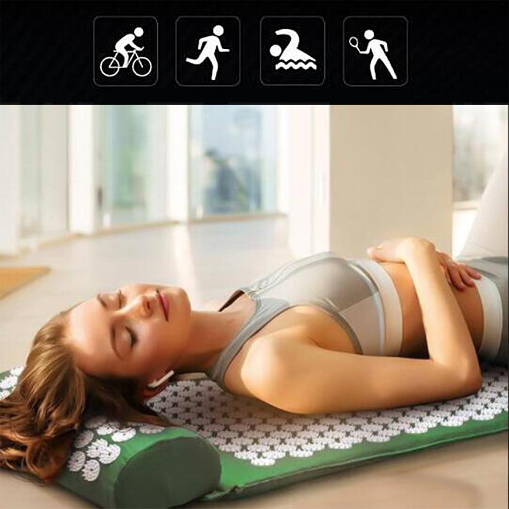 Lotus Acupuncture Yoga Mat - FitnessPlowSurge