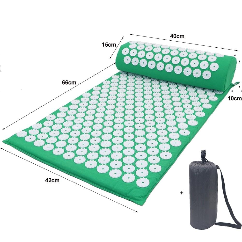 Lotus Acupuncture Yoga Mat - FitnessPlowSurge