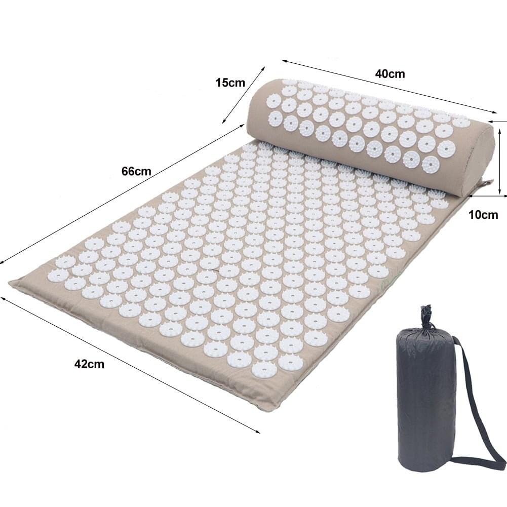 Lotus Acupuncture Yoga Mat - FitnessPlowSurge