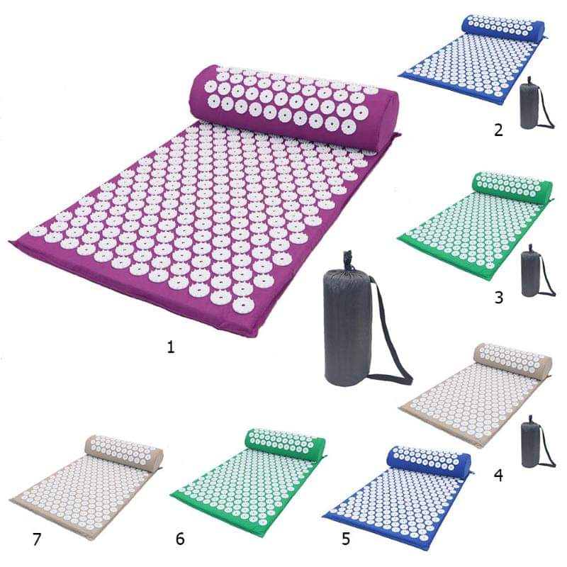 Lotus Acupuncture Yoga Mat - FitnessPlowSurge