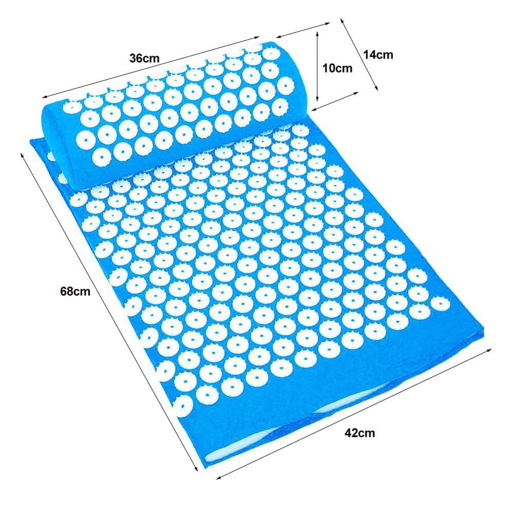 Lotus Acupuncture Yoga Mat - FitnessPlowSurge