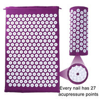 Lotus Acupuncture Yoga Mat - FitnessPlowSurge