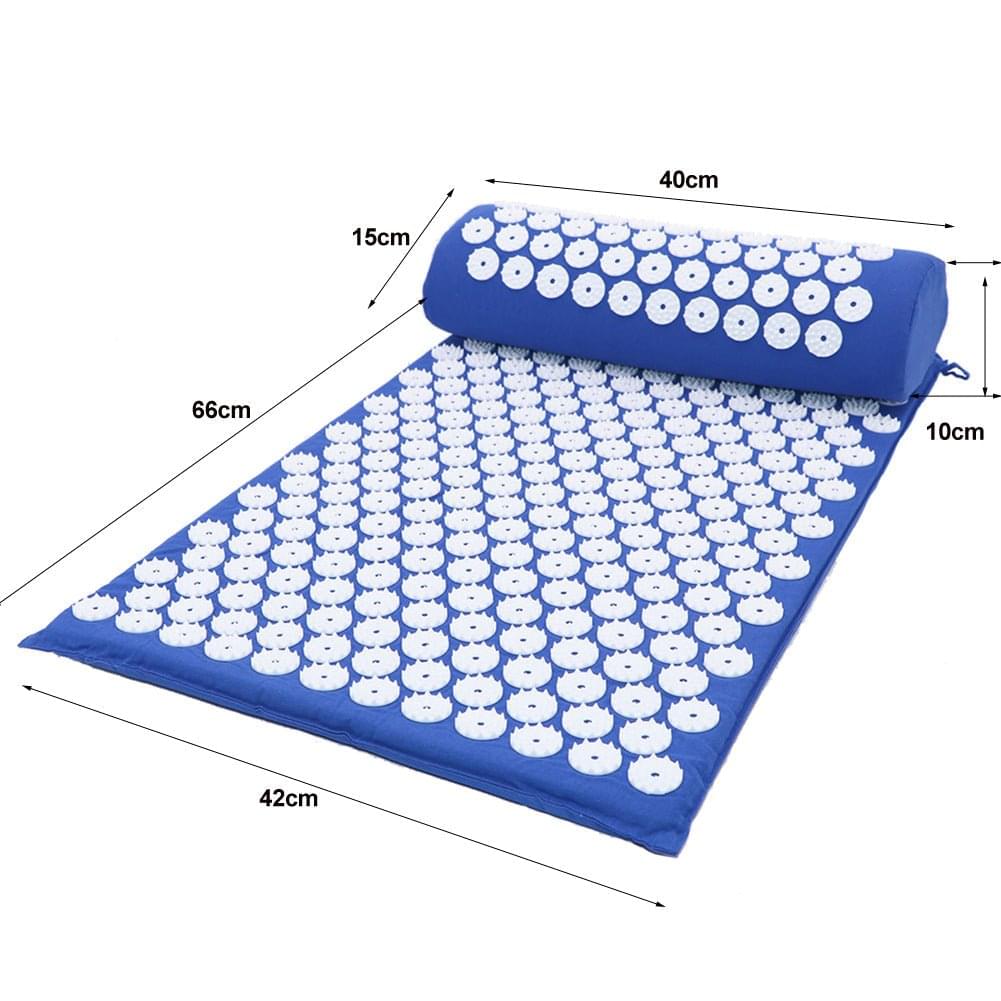 Lotus Acupuncture Yoga Mat - FitnessPlowSurge