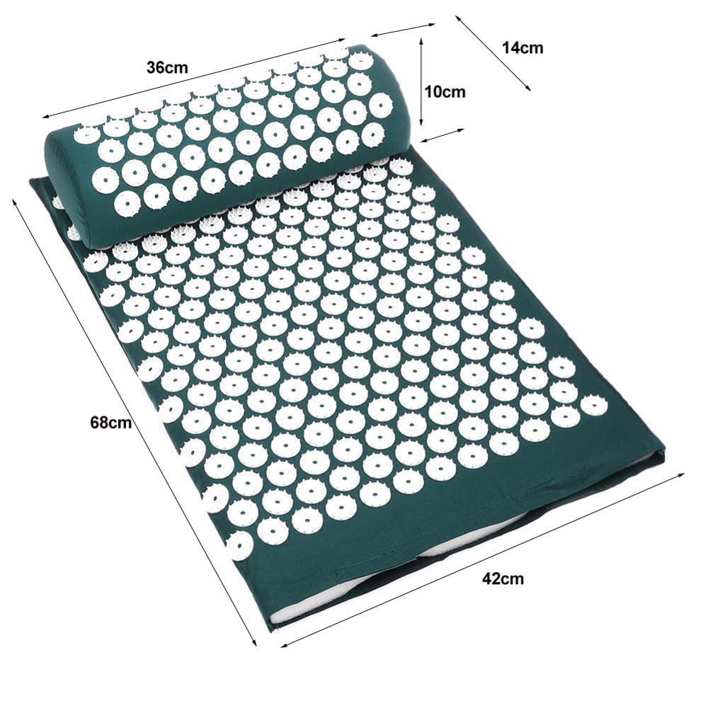 Lotus Acupuncture Yoga Mat - FitnessPlowSurge