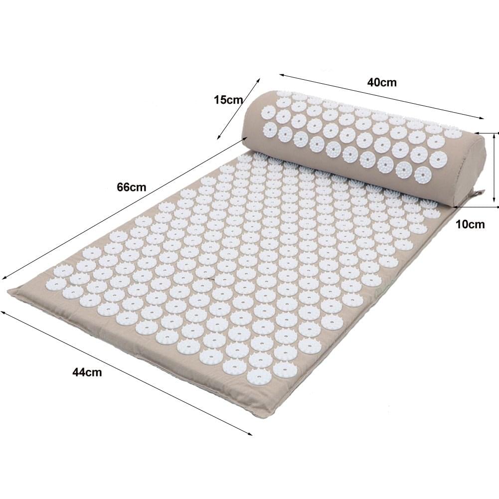 Lotus Acupuncture Yoga Mat - FitnessPlowSurge