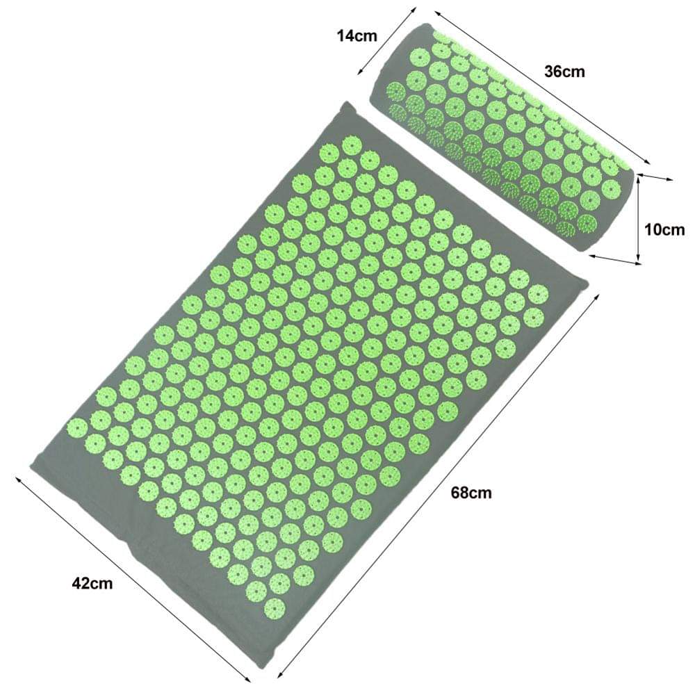 Lotus Acupuncture Yoga Mat - FitnessPlowSurge