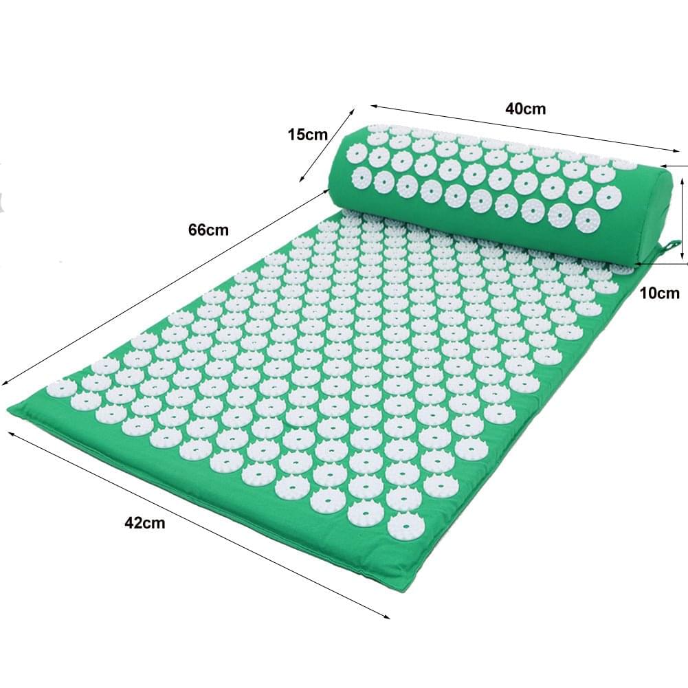 Lotus Acupuncture Yoga Mat - FitnessPlowSurge